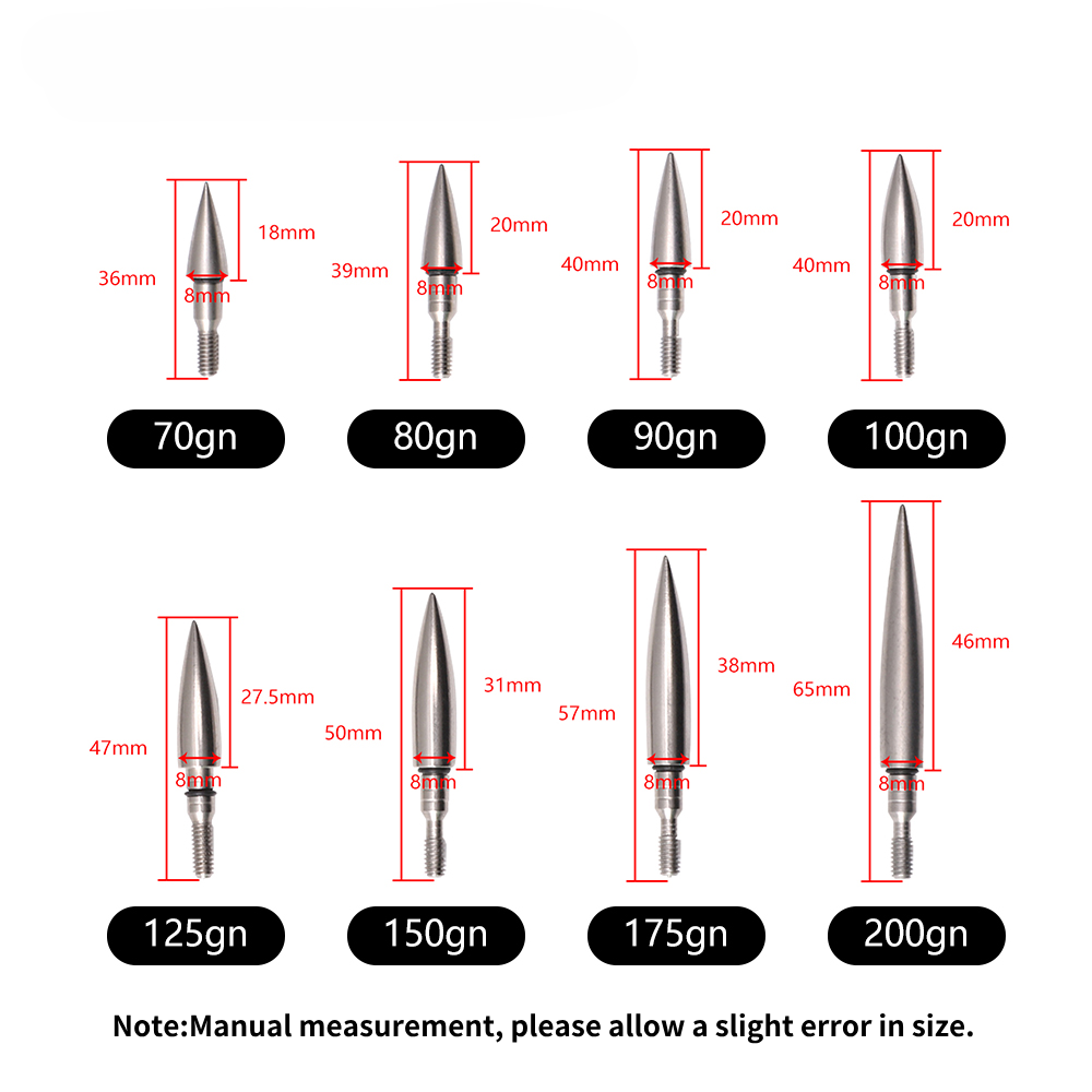 Arrow Carbon Shaft - Paslanmaz Çelik Ok Uçları - 12