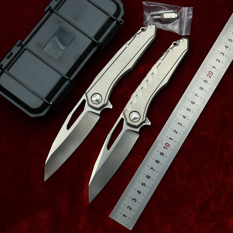 Hunting Camp Outdoor Kitchen - LEMIFSHE özelleştirilmiş katlanır bıçak M390 Blade