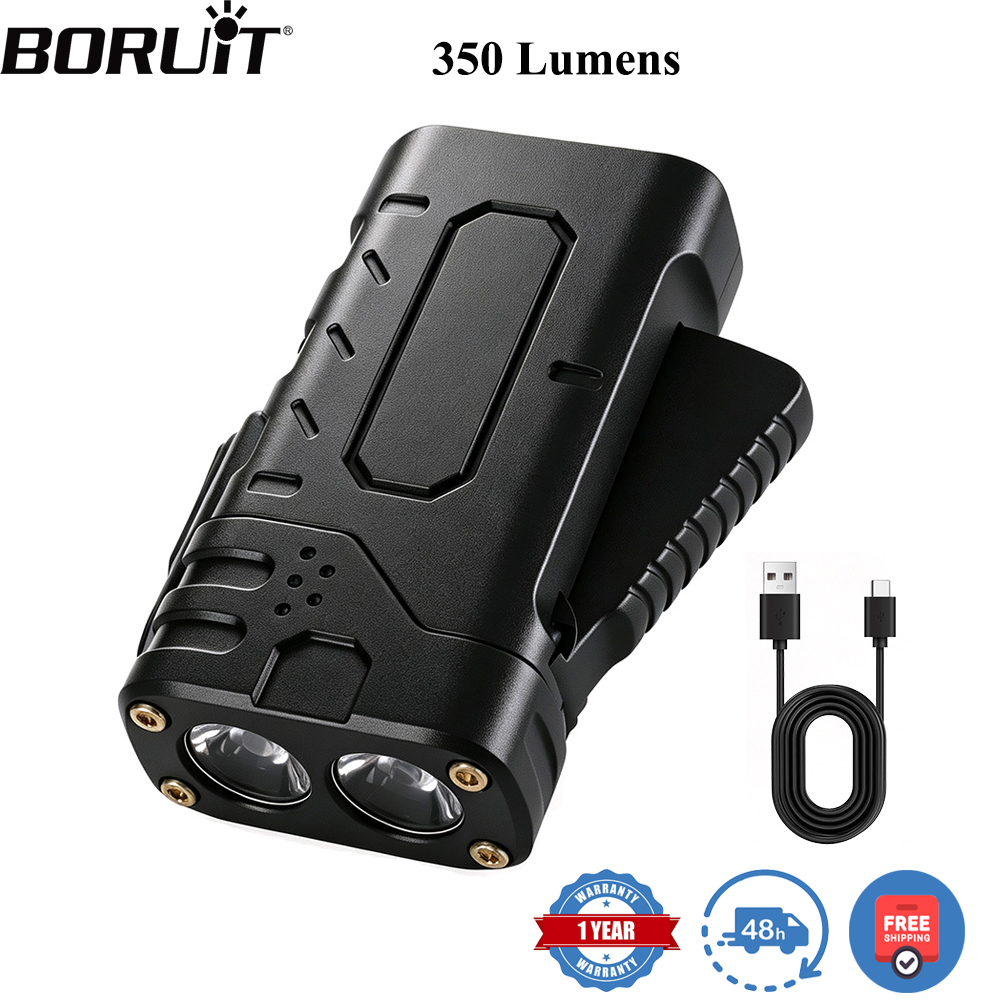 Outdoor Hunting And Fishing - BORUIiT El Kranklı EDC LED Fener