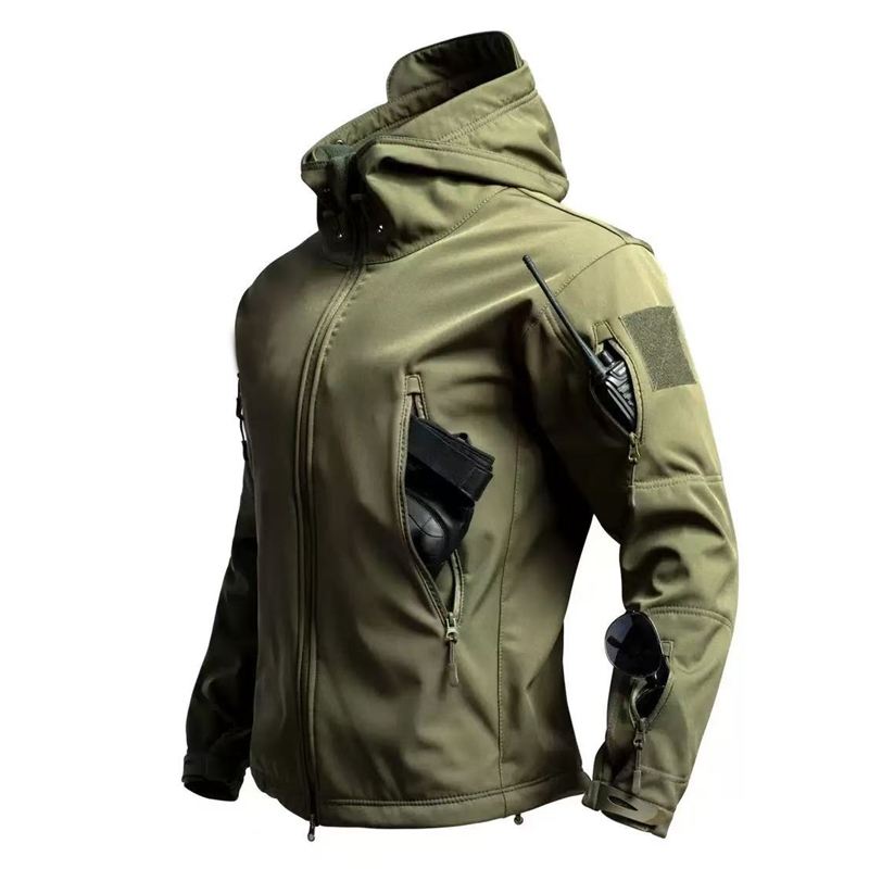 Outdoor Hunting Coat - Erkekler Askeri Taktik Kış Sonbahar Sıcak