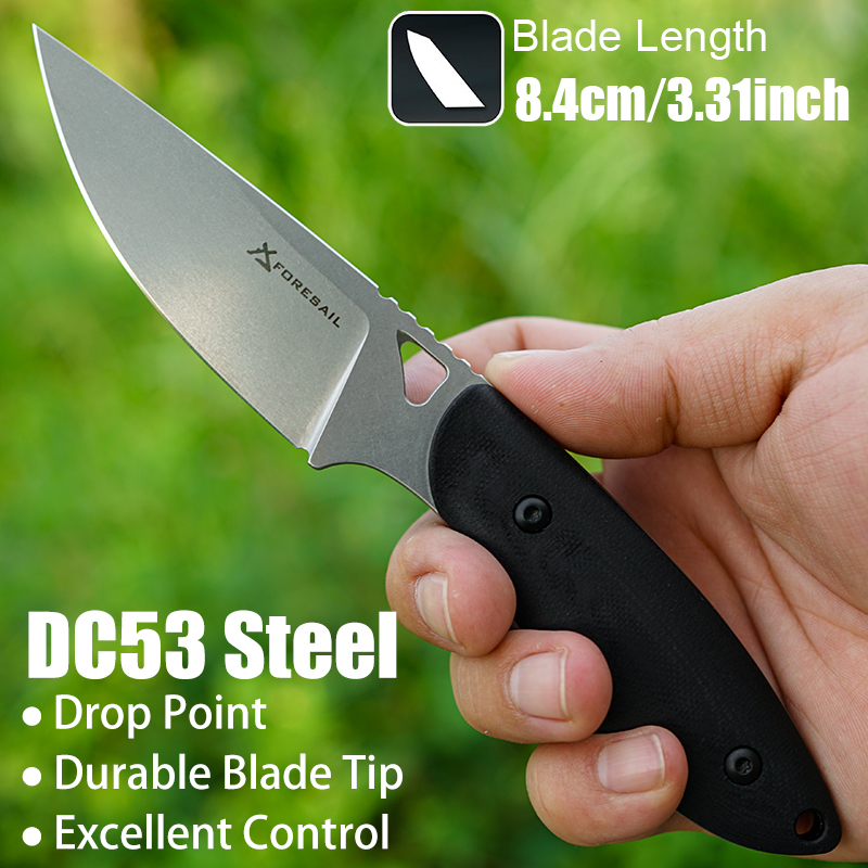 DC53 Çelik G10 Saplı Sabit Bıç - Hunting Camp Outdoor Kitchen incelemesi ve fiyatı