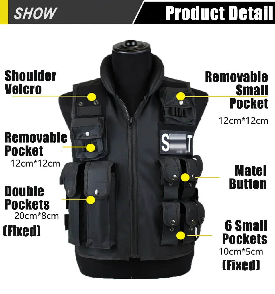 Çok cepler taktik yelek avcılı - Outdoor Hunting Coat incelemesi ve fiyatı
