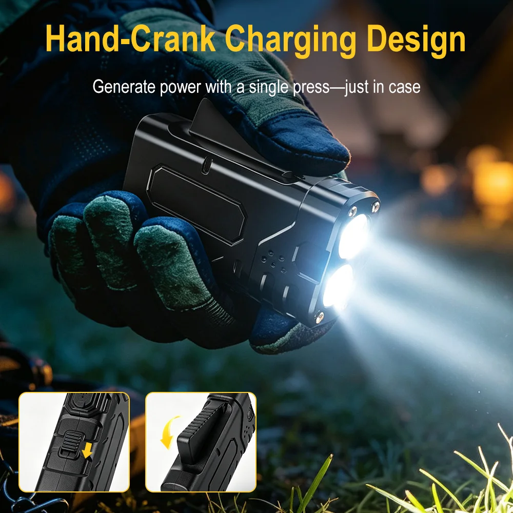 BORUIiT El Kranklı EDC LED Fen - Outdoor Hunting And Fishing incelemesi ve fiyatı
