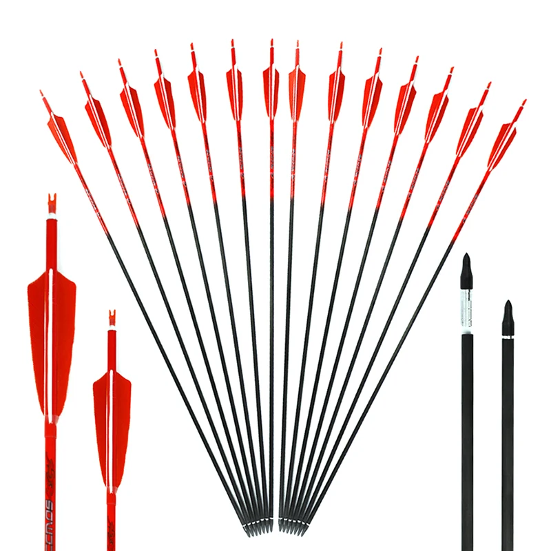 6 adet/12 adet/24 adet ID6.2mm - Arrow Carbon Shaft incelemesi ve fiyatı