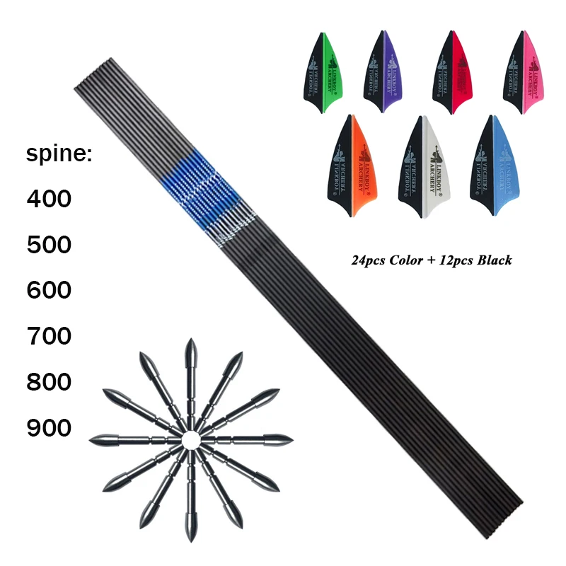 Okçuluk karbon oklar mil ID4.2 - Arrow Carbon Shaft incelemesi ve fiyatı
