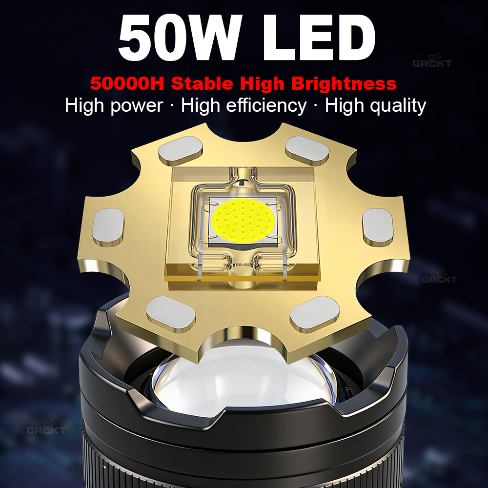 80000CD En Güçlü LED El Feneri - Outdoor Hunting And Fishing incelemesi ve fiyatı