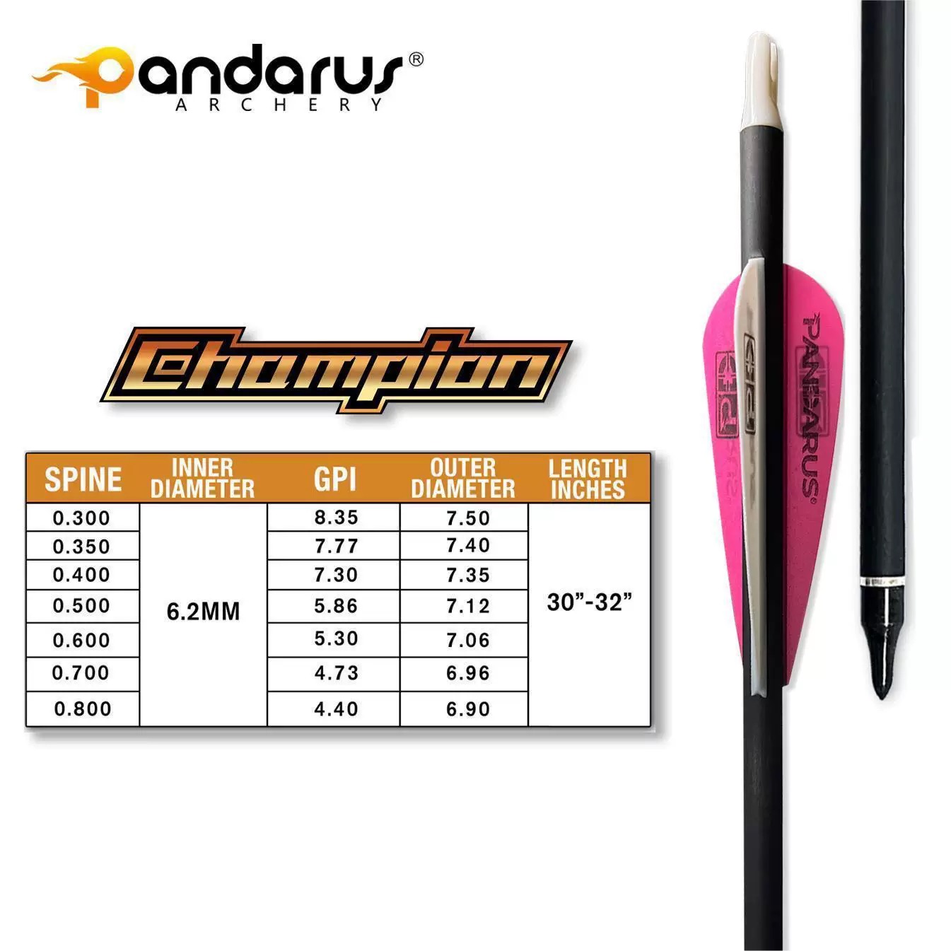Düzlik 0.001 Pandarus Champion - Arrow Carbon Shaft incelemesi ve fiyatı