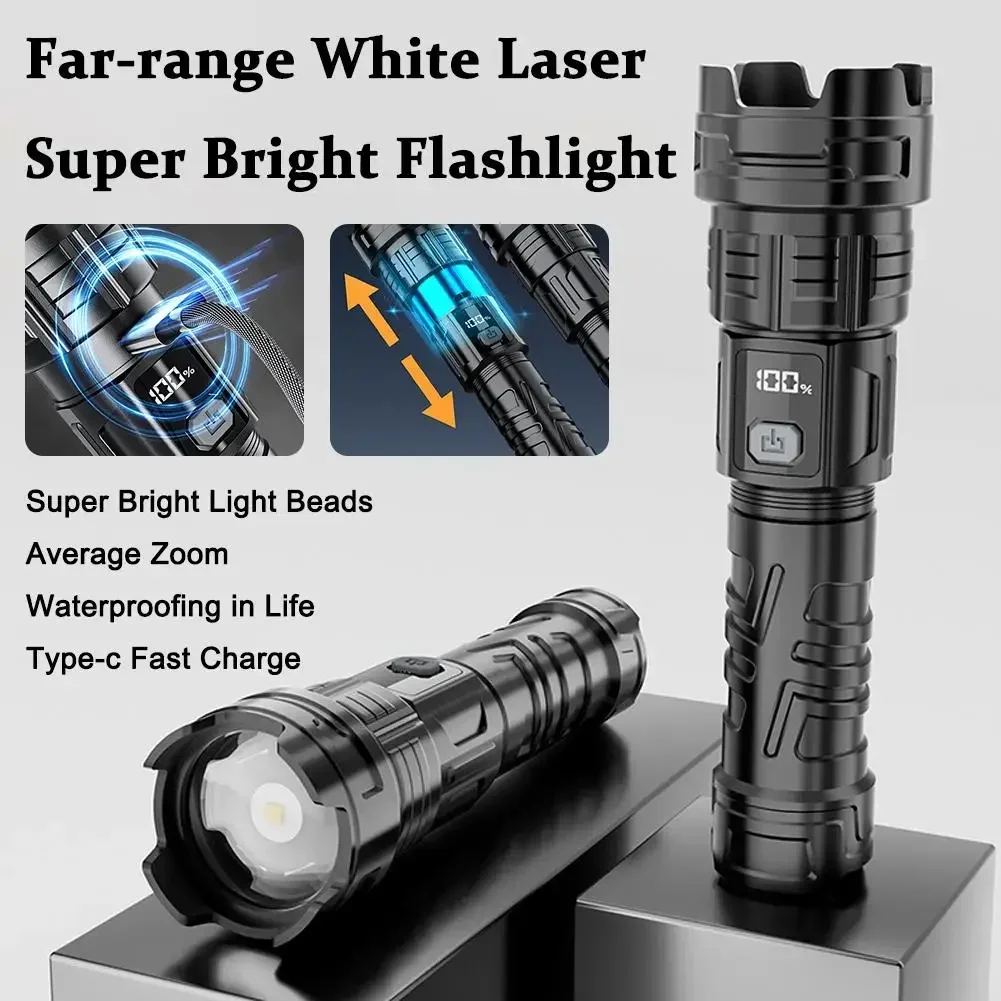 Süper Parlak LED El Feneri USB - Outdoor Hunting And Fishing incelemesi ve fiyatı
